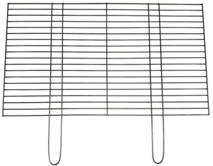 Prestivio BBQ Grillrost aus Edelstahl rostfrei für Holzkohlegrill Gasgrill pflegeleicht massiv mit Griffen stabile Qualität Grillgitter aus V2A Edelstahl 67x40 cm