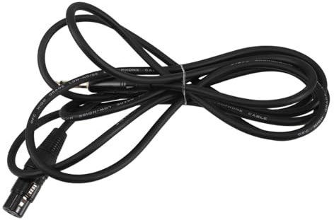 Holibanna Adaptateur Câble Microphone XLR Femelle vers Jack Câble Audio Professionnel pour Enregistrement et Performances Direct
