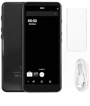 RASTKY Player MP4 con il Touch Screen da 5,0 Pollici HD Player Sports and Running With WiFi Support e 2050Mah Battery (BLACK)