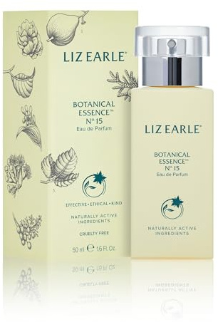 Liz Earle Botanical Essence No.15 EDP, 50ml | A spicy blend with notes of bergamot, pink pepper, and Damask rose with hints of sandalwood and bourbon vanilla.