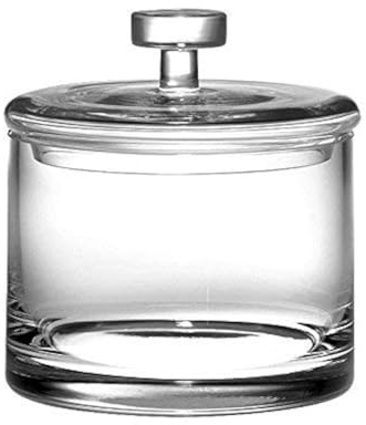 Barski – Vetro – Biscottiera – Candy box – 15,2 cm H vetro – trasparente – Made in Europe