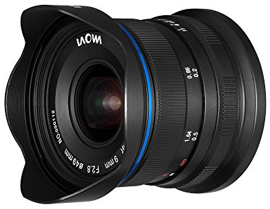 Laowa Ultra-Weitwinkel-Objektiv, 9 mm, f/2.8, Zero-D, für Spiegelreflexkameras, Schwarz, 15/10, für Sony E, Sony