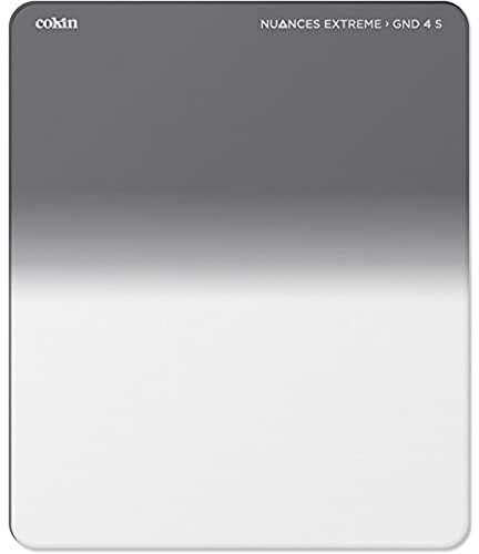 COKIN NUANCES Extreme GND4 Filtro Degradado Gris Suave - 2 f-Stops - Cristal Mineral Resistente - M (Serie P)