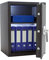 SafeHero Möbeltresor Klasse 1 EN 1143-1 Secureo Falcon 4 | H660xB490xT410 mm | 82 kg | Doppelbartschloss | Feuerfalz für Basis-Feuerschutz | Platz für 7 Ordner