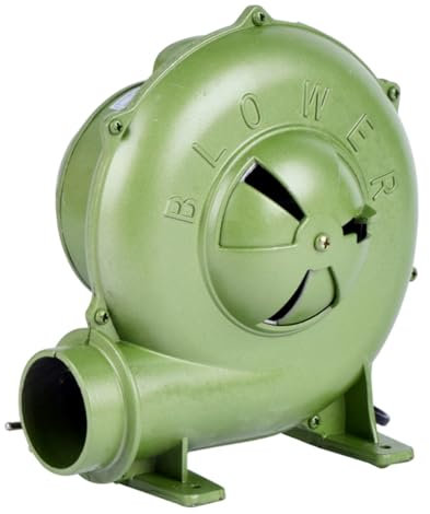 LXRHLIKG Souffleur Barbecue Électriques Domestiques, Petit Souffleurs de Feuilles Centrifuge avec Capot Réglable et Poignée de Transport(180mm/7in)
