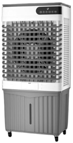 Acondicionadores De Aire Portátiles, Enfriador De Aire Evaporativo con Tanque De Agua Grande Y 3 Paquetes De Hielo, Enfriadores De Pantano 3 En 1 para La Sala De Estar Y La Oficina(49 * 38.5 * 115cm)