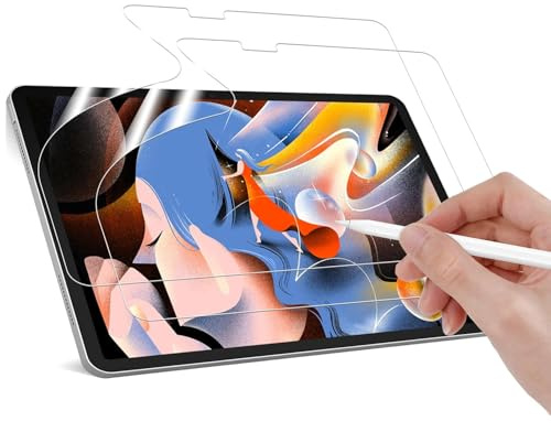 Tasnme Paquete de 2 protectores de pantalla de papel para iPad Air de 11 pulgadas (M3/M2) 2025/2024, película PET mate para dibujar y escribir como en papel, protector de pantalla para iPad Air de