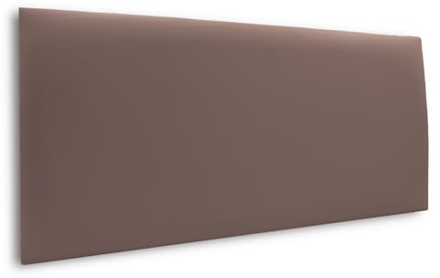 Mejale Wandpaneele Gepolstert 3D Leder Wandkissen Wandverkleidung Wandkissen als Kopfteil für Bett Wanddekoration Wandpolsterung für Schlafzimmer, Kinderzimmer,30x60cm,Braun,1 Pieces