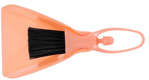 SUPVOX Set di Pulizia Portatile per Gabbia di Piccoli Animali Spazzola a Mano e Paletta in Plastica Rosa per Pulizia Efficiente in Casa e Negozio di Animali
