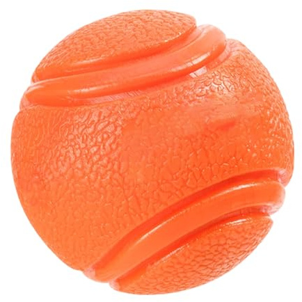 CAZSTYK Palla da masticare per cuccioli resistente agli strappi con creste per la cura dei denti e rimbalzo elastico per esercizi all'aperto palla da recupero all'aperto
