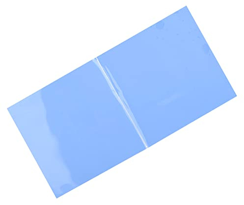 Wakects Almohadilla de Silicona Conductora Térmica, Almohadillas Térmicas de CPU de 100 Mm X 100 Mm X 1, Conducción de Calor con Chip de la CPU del Puente Norte-Sur para la Conducción del Calor del