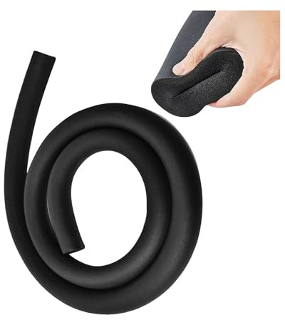 Pipe Insulation Lagging Foam, 1.8m Roll for 32mm Pipes x 15mm Thick, Pipe Cover Wrap Roll Bar Padding Tubing for DIY Plumbing & Central Heating, Outdoor Winter Protection