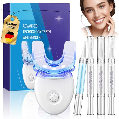 Kit Sbiancante Denti, 3 Pezzi Penna Sbiancante Denti, Gel sbiancante, Sbiancamento Dentale Efficace, Per un Sorriso Luminoso, con applicazione semplice e veloce