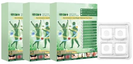 Parches metabólicos 10 en 1 con berberina, NAD y moringa, 7 parches | Parche transdérmico 10 en 1 con nanodifusión, enriquecido con berberina, NAD y moringa, que regula el nivel de azúcar en