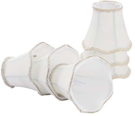 Lampenschirme 2er/6er set E14 E27 Kerzenbirnen für Kronleuchter Pendellampe Wandleuchte Hängelampe Lampenschirm
