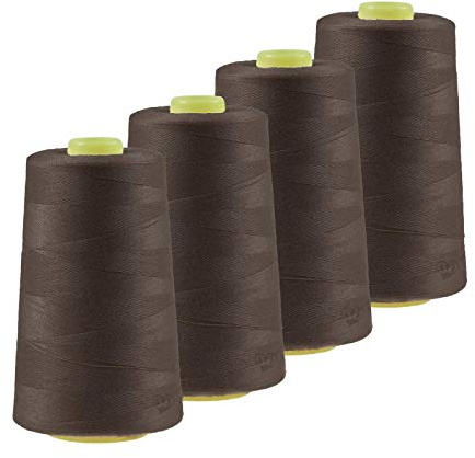 4 x 4572m Qualitäts Overlock-Garn Overlock-Nähgarn Oeko-Tex Farbe 701-740