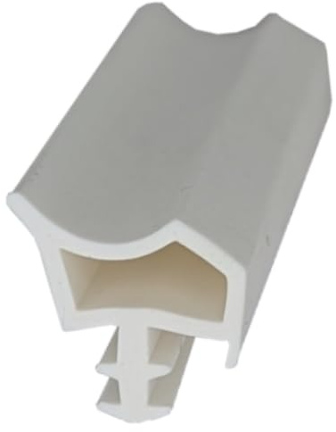Innentürdichtung I 5m I Farbe Weiß ► Dichtung Türe ► Holztürdichtung ► Gummidichtung ► Wohnungstürdichtung ► Langlebig und wartungsfrei