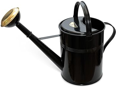 GARDEN TOOL BROTHERS Gießkanne British Can Traditional 9 Liter in Schwarz