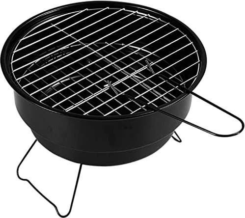 Parrilla de Gas Parrilla de Barbacoa de carbón Plegable de Mesa portátil para Viajes al Aire Libre Estufa de Picnic Utensilios de Cocina Horno de Barbacoa con b