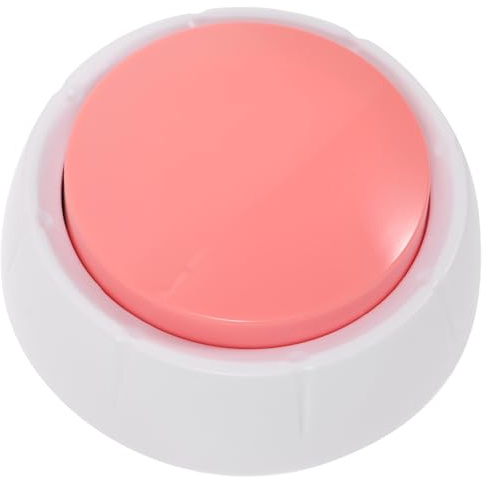 BESPORTBLE 1 Stück Pet Trainer Record Talking Button Hund Recordable Button Pet Communication Button Sound Button Kunststoff Haustiere Spielzeug Kommunikationstasten Hundetraining