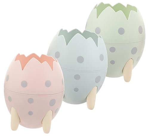 NUOBESTY 3pcs Schreibtisch Organizer Dinosaurier Form Stift Bleistift Make-up Pinsel Container Für Büro