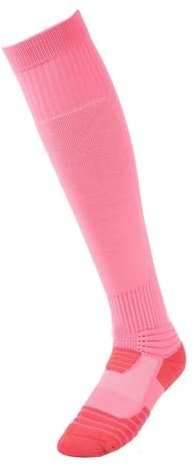 LXRHLIKG Fechtsocken, Unisex Schutz-fechtstrümpfe für Männer und Frauen, Atmungsaktive Fechtsportsocken aus Langfaseriger Baumwolle, Fecht-kniestrümpfe für Degen, Säbel Und Florett(Pink,XS)