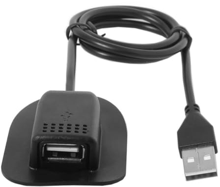 DUZEPA USB-förlängningskabel för laddning utomhus resor camping praktisk bekväm extern strömkabel för ryggsäck eller TV 50 cm