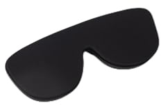 Lups – Funda para Gafas de Vista o Sol de Silicona Flexible, Ultraligera - 29g - Protección Resistente y Lavable, Diseño Universal Adaptable, Estuche Compacto | Negro