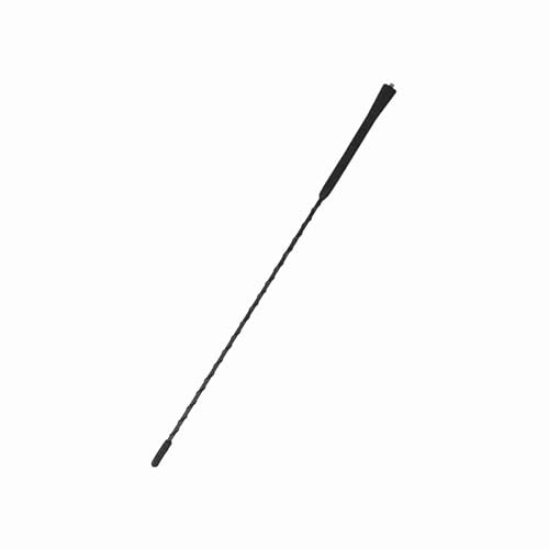 OVAQUIXI Bilantenn, Fuba Style Whip-antenn, 16 Tums Direktersättning för och -fordon (16 tum; Rak rör 6 tum)