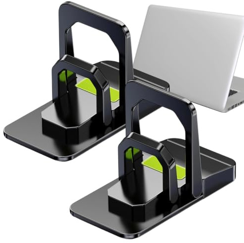 Tangentbordsstativ för skrivbord 2 delar justerbar hopfällbar lutning | Hopfällbart Laptopstativ För hemkontor arbete PC dator laptop workstation resor utomhus