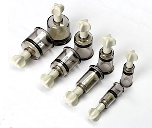 JiaHao - Juego de 8 copas de vacío de 4 tamaños para corrección natural de pezón para pezones planos e invertidos para un correcto cierre de pestillo para recién nacidos