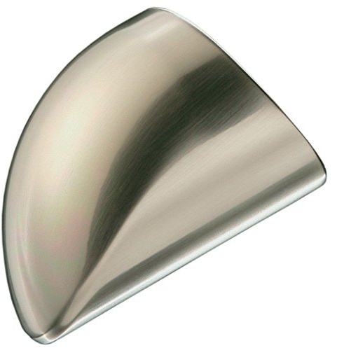 Richard Burbidge Fusion Handrail End Cap in Brushed Nickel to fit 54mm Diameter