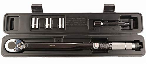 KS TOOLS Set di Chiavi Dinamometriche 1/2 Pollice di Guida (Piazza) 28-210 NM Candela Magnetica Presa per Chiave Ad Alta Precisione Include Chiave, Presa, Prolunga, Scatola di Immagazzinaggio