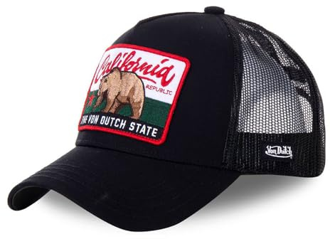 Von Dutch Casquette California Ours Noire Adulte