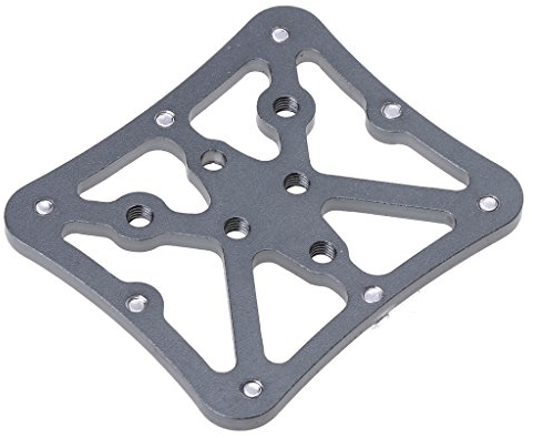Yanhonin Fahrrad Pedal Adapter, Aluminiumlegierung Fahrrad Klickpedal Adapter, Fahrrad Pedal Plattform Adapter für SPD
