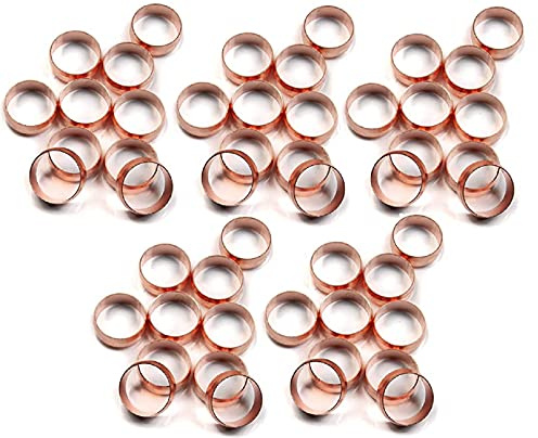 Haven Heritage 15mm High Copper Compression Olives Pack of 50