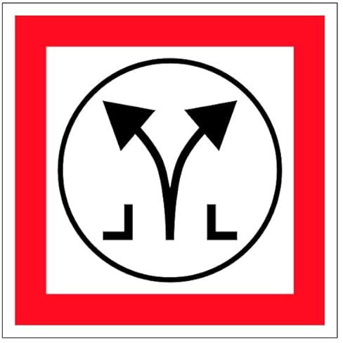 Aufkleber Brandschutzzeichen Symbol Rauchabzug Schild Folie selbstklebend | 5-30cm Made in Germany, Größe: 20x20cm