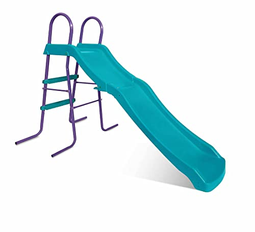 Plum Play Haumea Freestanding Childrens 6ft Slide and Climbing Ladder - Suitable for 3 years Plus and Max User 50kg - 1 Year Warranty