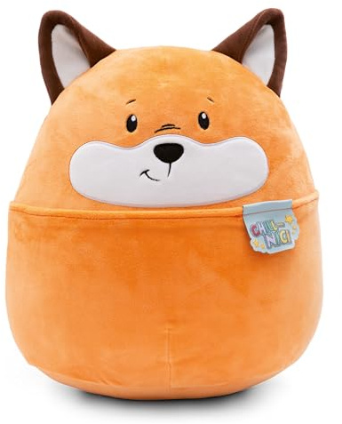 NICI Peluche Chill Zorro 30cm - Peluche Zorro con Cola para niñas, niños y bebés - 49889