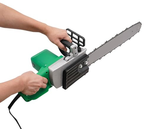 1300W Handheld Home Electric Wood Cutting Saw, Cutter Pruning Chainsaw, Powerful Corded Chainsaw in households, DIY Studios, Decoration Industries, Construction Sites, Industrial Manufacturing