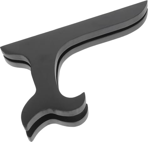 QUMIIRITY Présentoir Pliable En Bois Rustique Support D'assiette 5 Pouces Noir Stable Support Décoratif Pour Assiette Chevalet D'exposition Polyvalent Pour Photos Et Objets Décoratifs