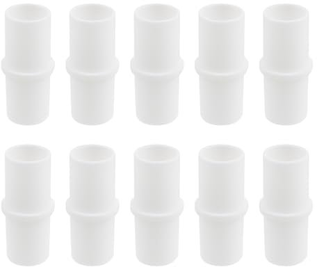 Savagrow 10Pcs Washing Machine Drain Hose Connectors Washer Drain Hose Extension Adapter Dishwasher Water Pipe Hose