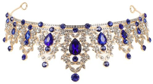 SAFIGLE Krone Kleid für Hochzeitsgäste Kopfbedeckung Girlande Brautjungfern wedding hair accessories brauthaatschmuck Haarschmuck für die Braut Haarschmuck für die Hochzeit Zinklegierung