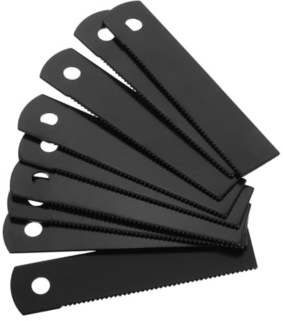 Kisangel 10stücke Teiliges Tragbares Feuerstarter Langlebigem Gezahntem Stahl-schaber Effizienter Feueranzünder Für Notfallversorgung Camping Wandern Und Outdoor Survival