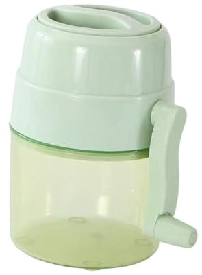 Sharplace Broyeur à Glace Manuel, Petit, Pratique et Facile à Nettoyer, Machine à Glace pilée pour Restaurant, fête, randonnée