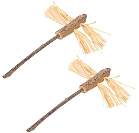 TOYANDONA 2 Piezas Palos de Catnip para Gatos Juguetes Masticables para Limpieza Dental y Estimulación de Barras de para Aliviar Estrés y Fomentar Actividad Física