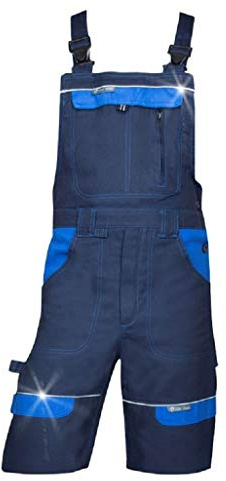 3Kamido robuste Herren-Arbeitsshorts aus 100% Baumwolle, für Gartenarbeit | Professionelle Arbeitsshorts, robust, strapazierfähig, ideal als Gartenhose, Bundhose und für Handwerker