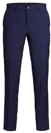 JACK & JONES Herren Jprfranco Trouser Noos Tuxedo-Hose, Medieval Blue, 52 EU