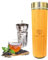 Bouteille isotherme Leaf Lovers - 500 ml - Avec passoire - En bambou - Pour thé et café - Double paroi en acier inoxydable