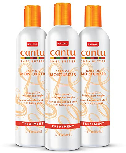 Cantu Daily Oil Moisturizer with Shea Butter, 13 fl oz (Pack of 3)